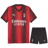 Maillot de Supporter AC Milan Domicile 2023-24 Pour Enfant